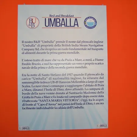 Umballa Praia a Mare